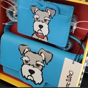 Marc Tetro 2 pc Crossbody Bag/Wallet and Card ID Holder